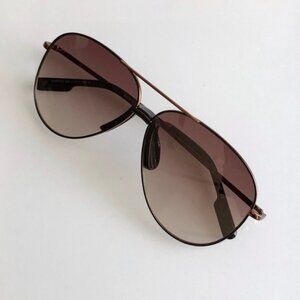 Copper/Brown Aviator Sunglasses